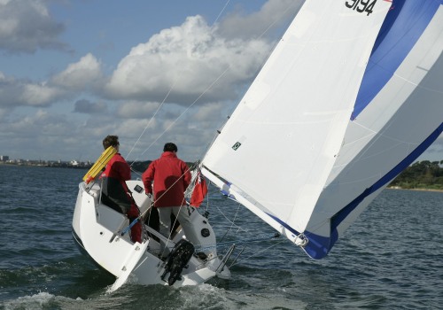 Why do boats sail faster downstream?